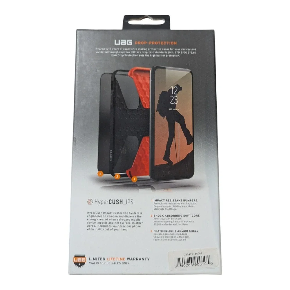 H8. UAG Civilian Series Case for Samsung Galaxy S22+‎ Plus 5G - Black